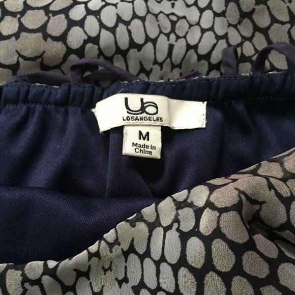 Ya Los Angeles Blue Snake Print Dress - Picture 6 of 16